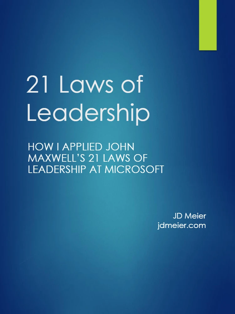 دانلود کتاب 21 Laws of Leadership at Microsoft
