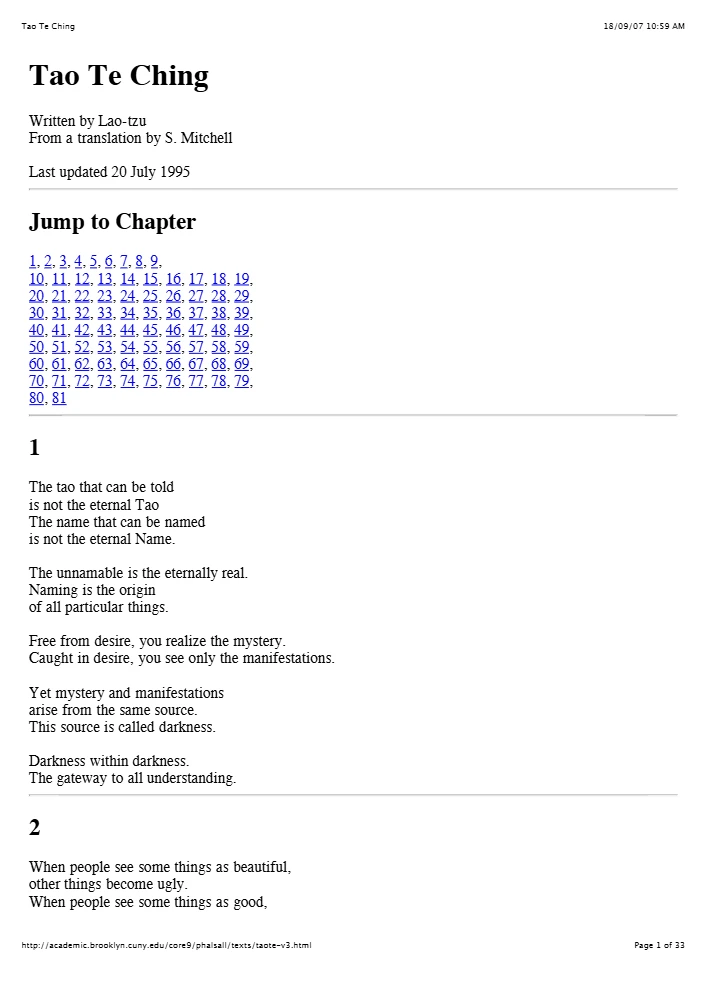 دانلود کتاب Tao Te Ching