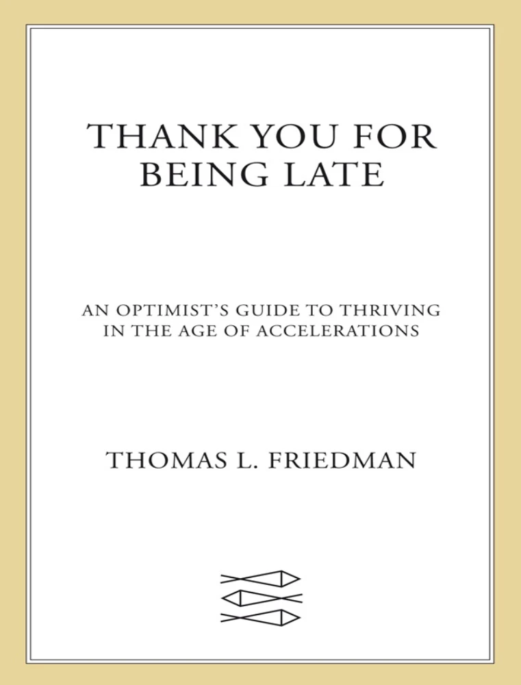 دانلود کتاب Thank You for Being Late